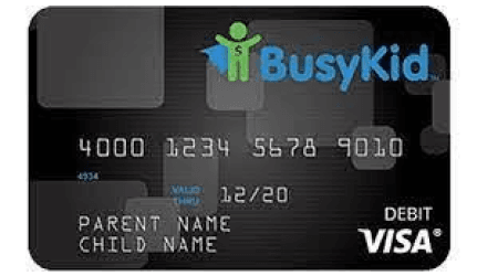 Busy Kid card