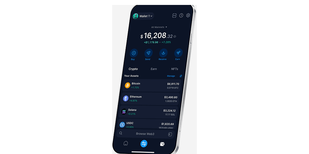 Crypto.com Onchain markets interface