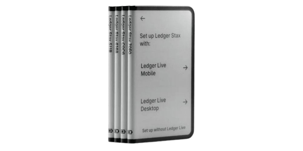 Ledger Stax Wallet markets interface
