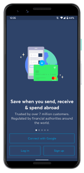 Wise app screenshot